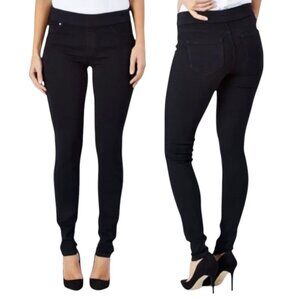 Liverpool Jeans Company Women's Black Denim Leggings Size 4/27 Skinny Jeans